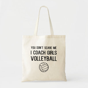 Funny Volleyball Coach Tote Bag