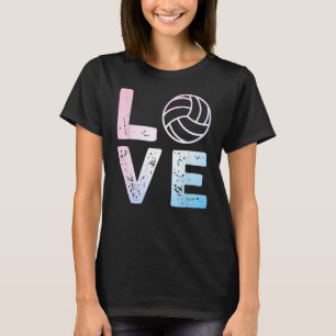 Funny Volleyball Design For Men Women Ball Volleyb T-Shirt