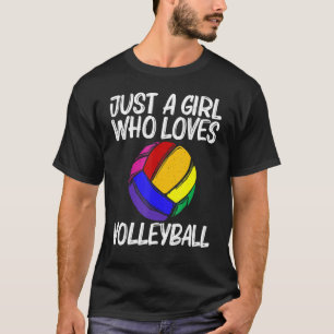 Funny Volleyball For Girls Women Volleyball Sport T-Shirt