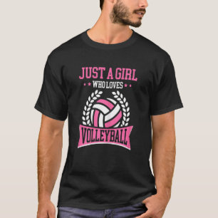 Funny Volleyball Graphic Women And Girls Volleyba T-Shirt