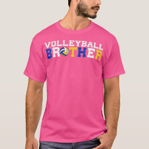 Funny Volleyball Lover  Brother and Men Volleyball T-Shirt