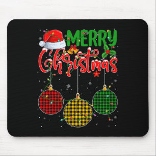 Funny Volleyball Ornaments Christmas Tree Lights X Mouse Pad
