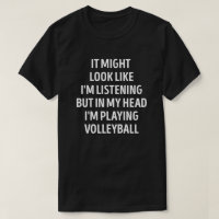 Funny Volleyball Player Pun
