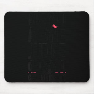 Funny Volleyball Quote, Are You A Line Judge Mouse Pad