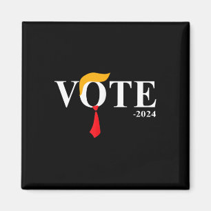 Funny Vote Trump 2024 Hair Tie Magnet