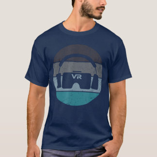 Funny VR Gamer Vintage Retro Video Games for Boys T-Shirt