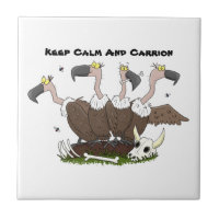 Funny vultures humour cartoon