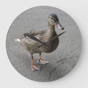 Funny Waddling Duck Wall Clock