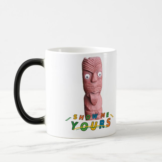 Funny Waka Show Me Yours Magic Mug (Left)