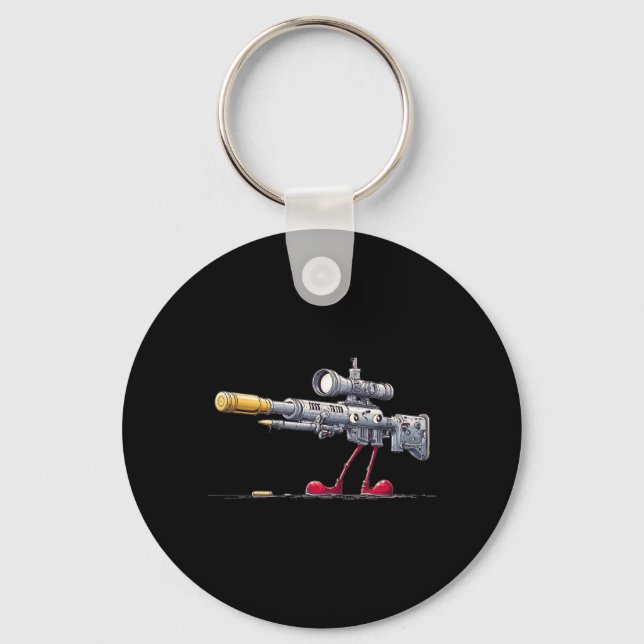 Funny Walking Big Costume for Lovers Keychain (Front)