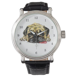 Funny Watch with Rug Dog