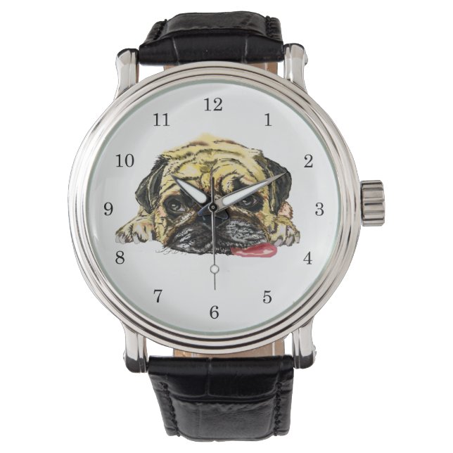 Funny Watch with Rug Dog (Front)