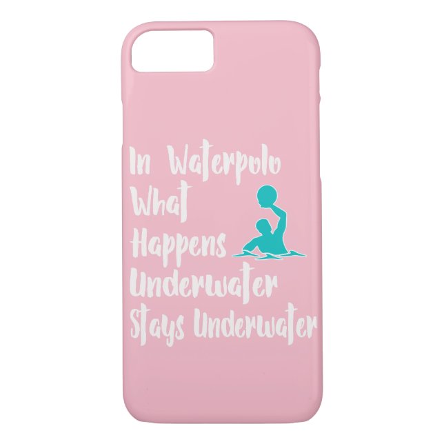 Funny Water Polo Gift for Waterpolo players What Case-Mate iPhone Case (Back)