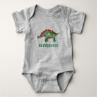 Funny Watercolor Dinosaur Personalized 