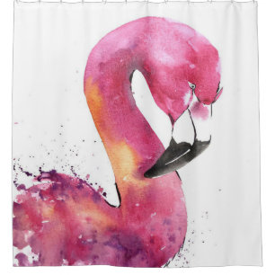 Funny Watercolor Pink Flamingo Gifts Lover