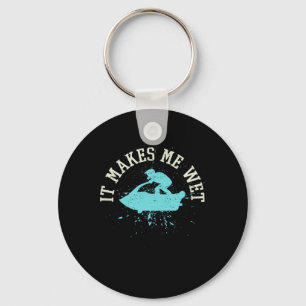 Funny Watercraft Rider I Funny Jet Skiing Keychain