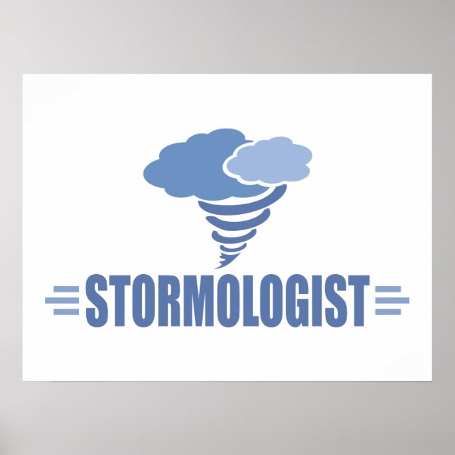 Funny Weather, Storm Poster (Front)