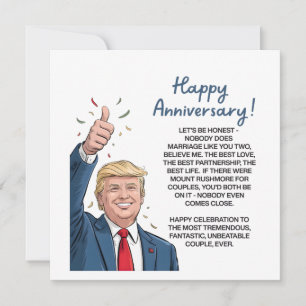 Funny Wedding Anniversary Card