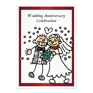 Funny 25Th Wedding Anniversary Invitations 8