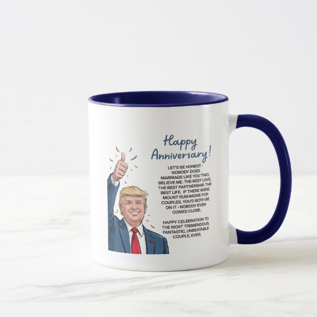 Funny Wedding Anniversary  Mug (Right)