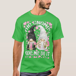 Funny Wedding Bride And Groom Motif The Gnomes Mad T-Shirt