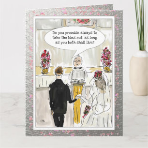 Funny Wedding Card