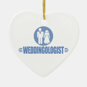 Funny Wedding Ceramic Ornament