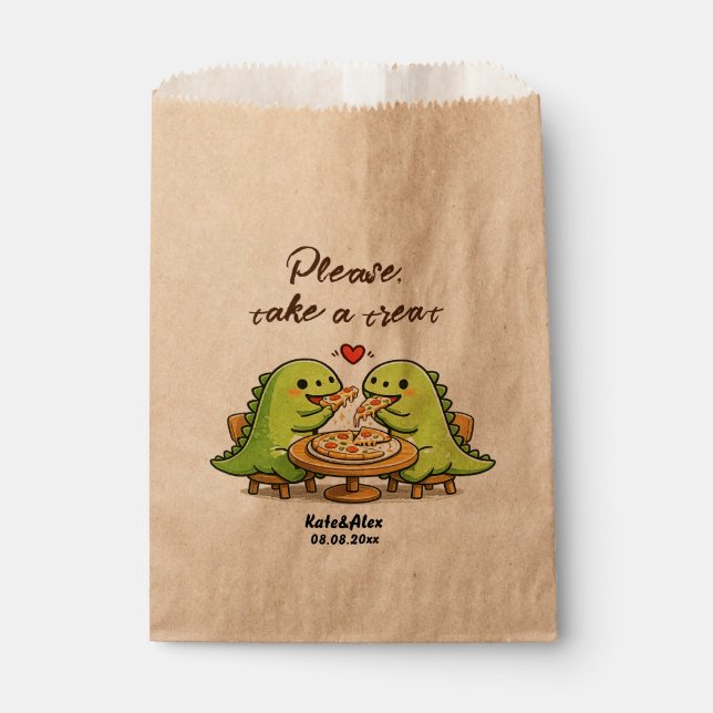 Funny Wedding Favour Bag (Front)