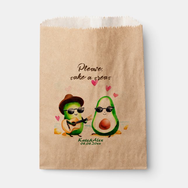 Funny Wedding Favour Bag (Front)