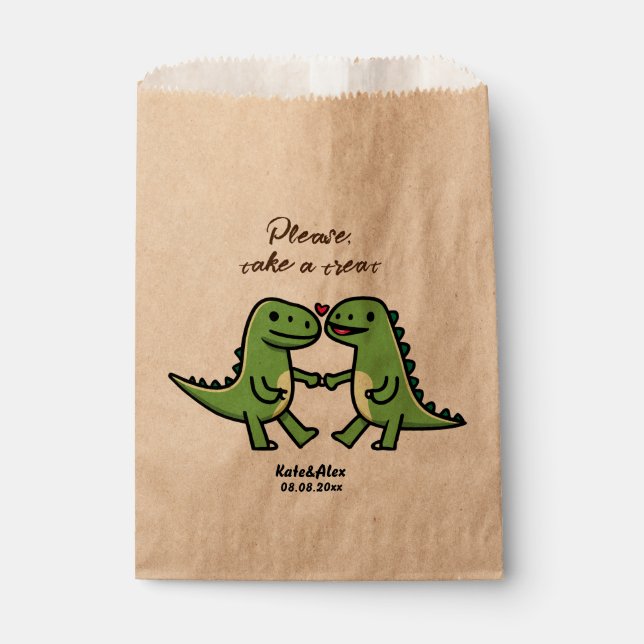 Funny Wedding Favour Bag (Front)