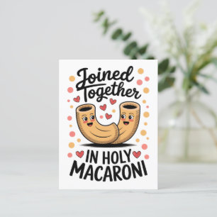 Funny Wedding Marriage Engagement  Postcard