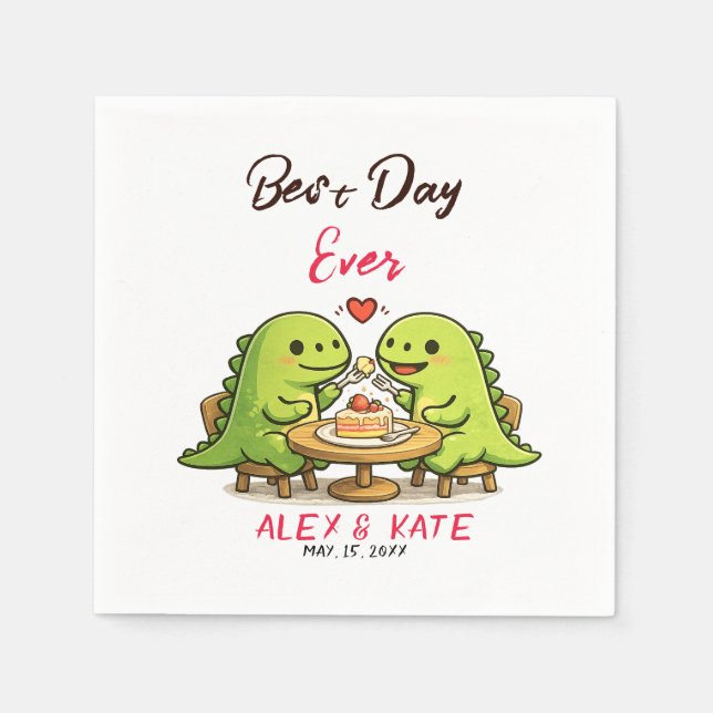 Funny Wedding  Napkin (Front)