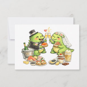 Funny Wedding RSVP Card