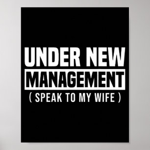 Funny Wedding Saying New Husband Humor Quote, Newl Poster