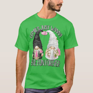Funny Wedding Shower Pun Cute Gnomies For Bride An T-Shirt