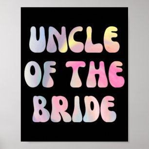 Funny Wedding Uncle Of The Bride Poster