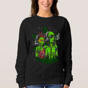 Funny Weed  For Men And Women Sweatshirt