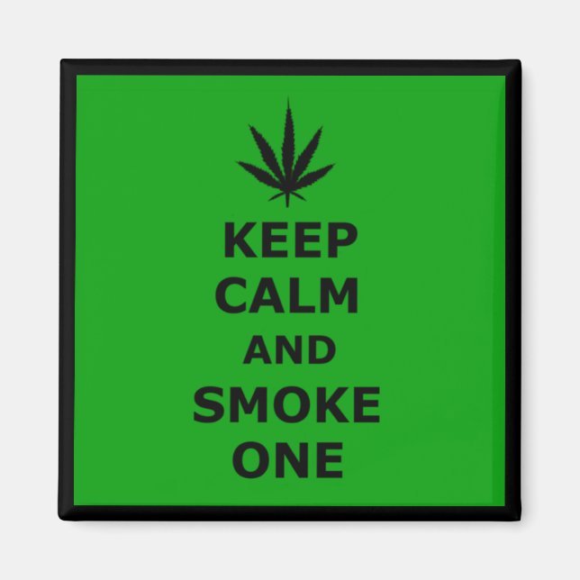 Funny weed magnet (Front)