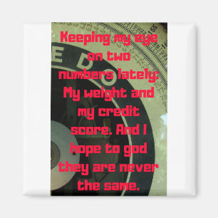 Funny Weight Loss Magnet