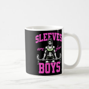 Funny Weightlifting Bodybuilding Woman Sleeves Jok Coffee Mug