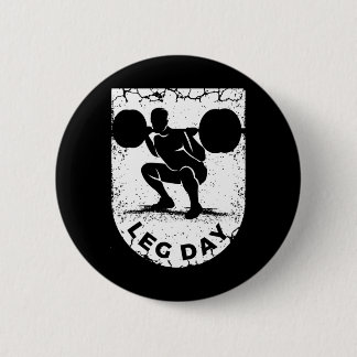 Funny Weightlifting for a Bodybuilder 2 Inch Round Button