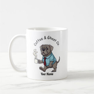 Funny Weimaraner Dog Business Suit Coffee Mug