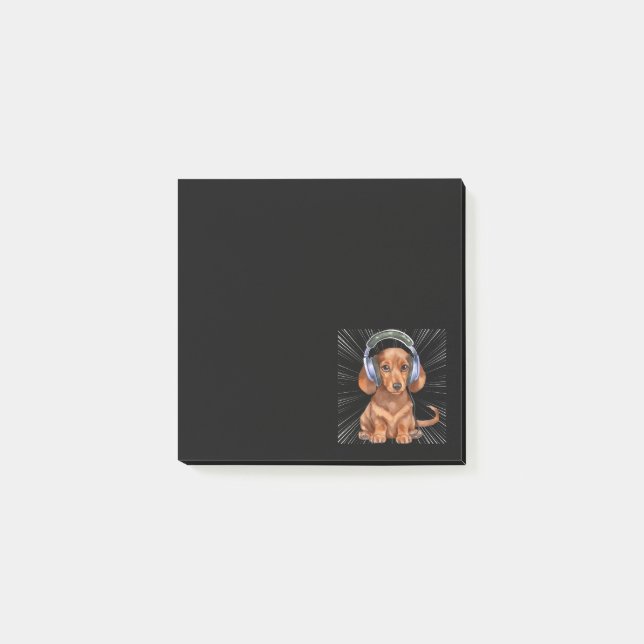 Funny Weiner Dog Dachshund dog Post-it Notes (Front)