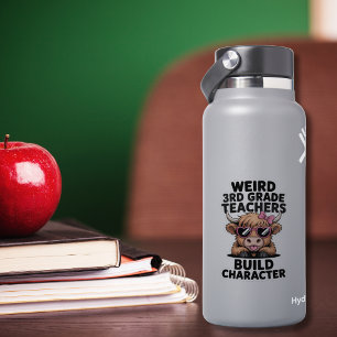 Funny Weird 3rd Grade Teachers Build Character Cow