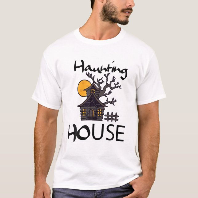 Funny Weird House T-Shirt (Front)