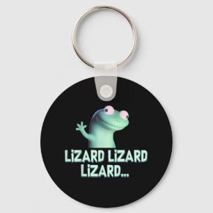 Funny Weirdcore Animal Women Men Lizard Lizard Liz Keychain