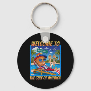 Funny Welcome To The Americas Gulf February 9th Be Keychain