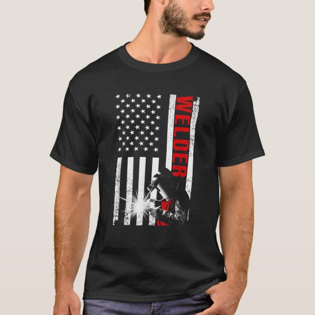 Funny Welding Gift Welder Accessories Weld Stuff U T-Shirt (Front)