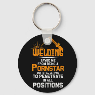 Funny Welding Gifts For Proud Welders Keychain