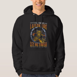 Funny Welding Job Saying for Welder Hoodie